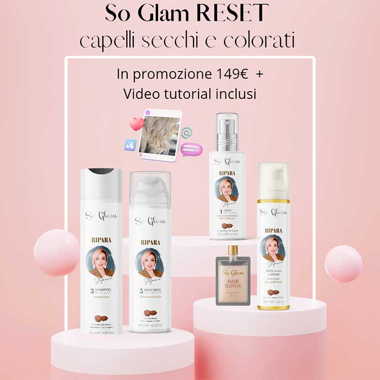 So Glam "Reset" Capelli Secchi e Colorati